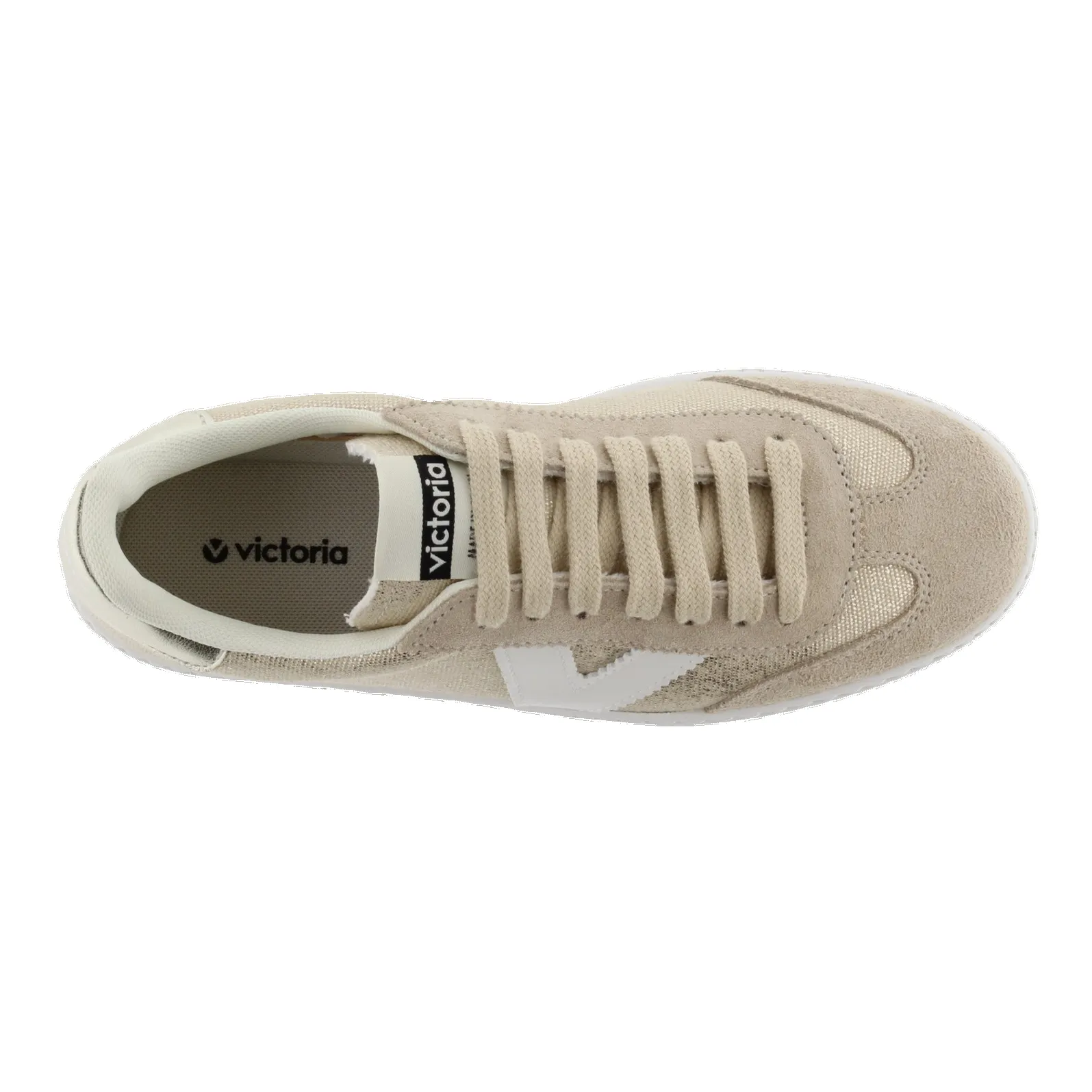Victoria Barcelona Ciclista Metallic Canvas & Suede Lona Trainers sold by Coes product image thumbnail 3