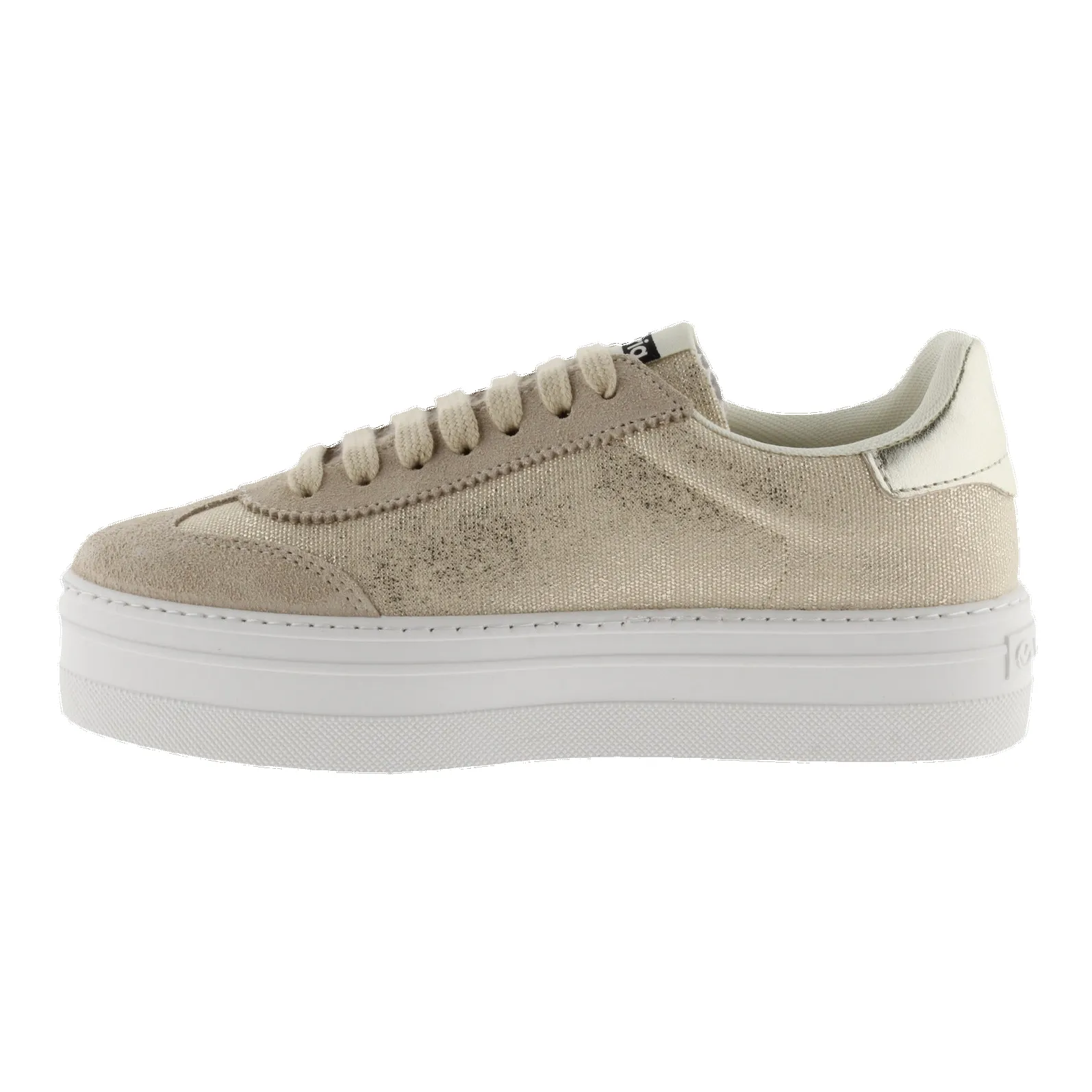 Victoria Barcelona Ciclista Metallic Canvas & Suede Lona Trainers sold by Coes product image thumbnail 4