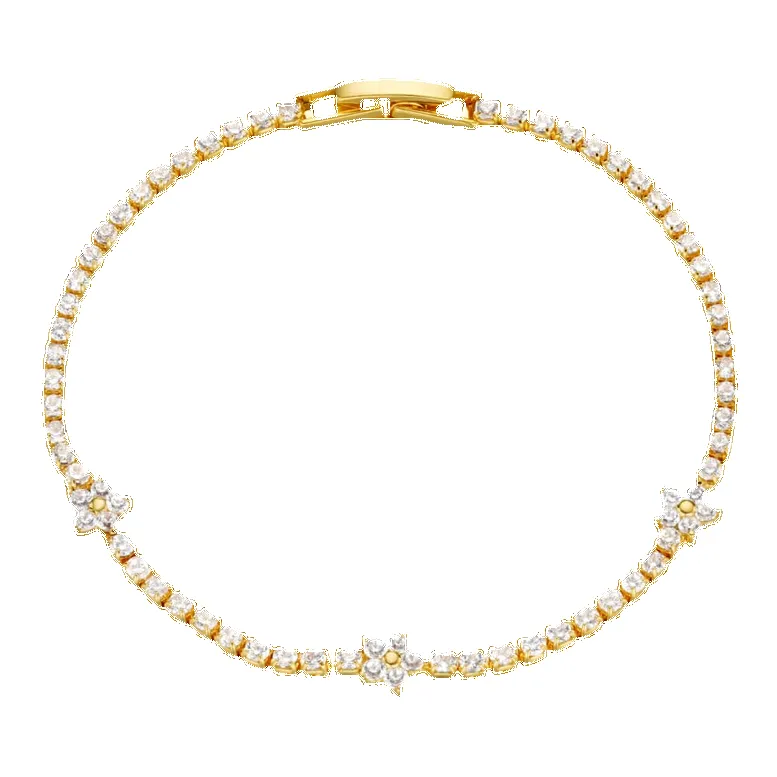 Orelia Jewellery Flower Stationed Tennis Bracelet sold by Coes