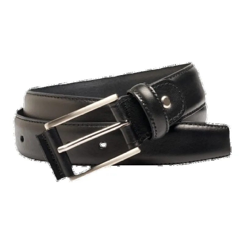 Ibex 30mm Full Leather Stitched Edge Belt made by Ibex