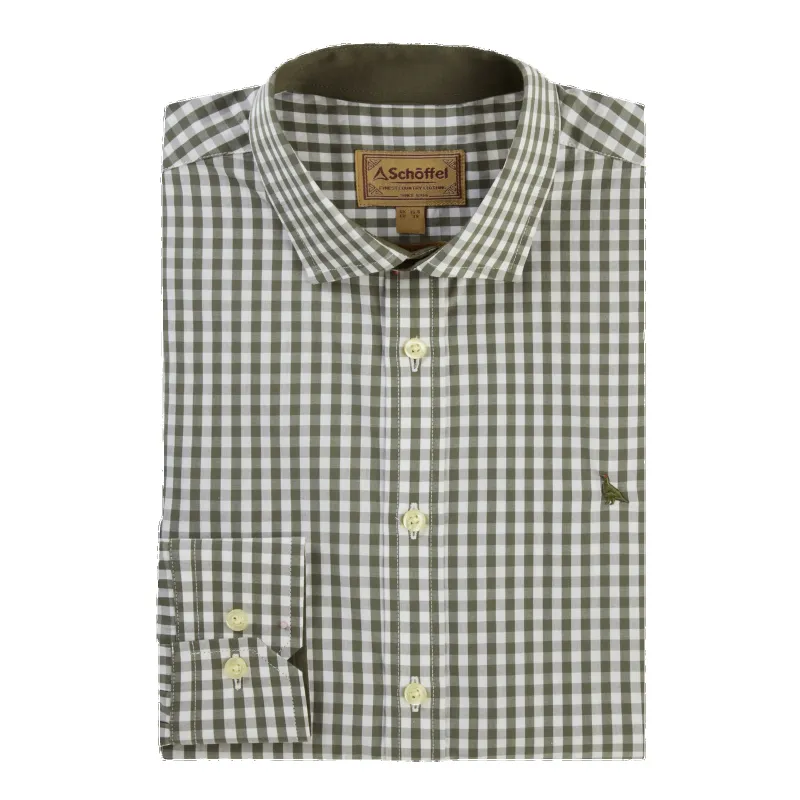 Schoffel Thorpeness Tailored Shirt made by Coes