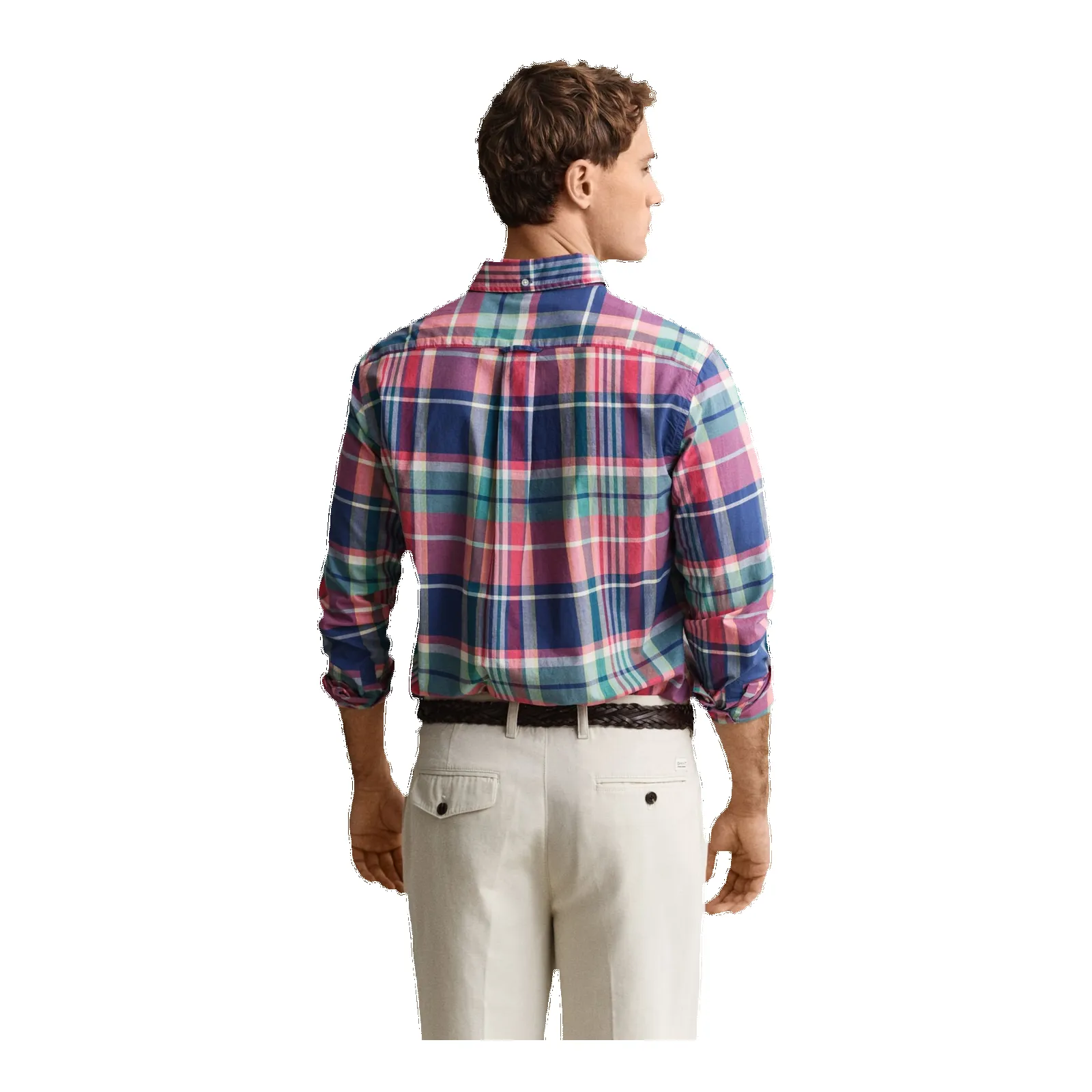 GANT Short Sleeve Madras Shirt sold by Coes product image thumbnail 4