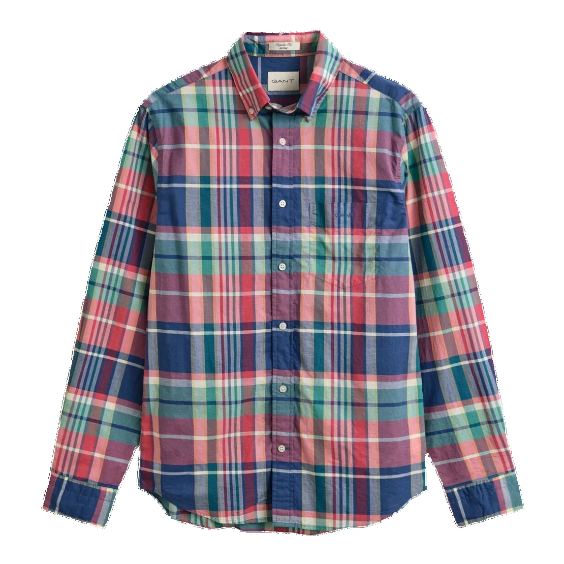 GANT Short Sleeve Madras Shirt sold by Coes product image thumbnail 5