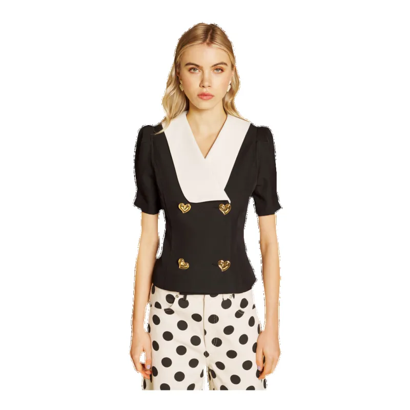 Sister Jane Painted Heart Top sold by Coes