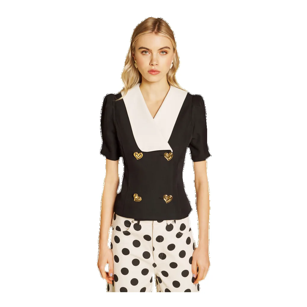 Sister Jane Painted Heart Top sold by Coes