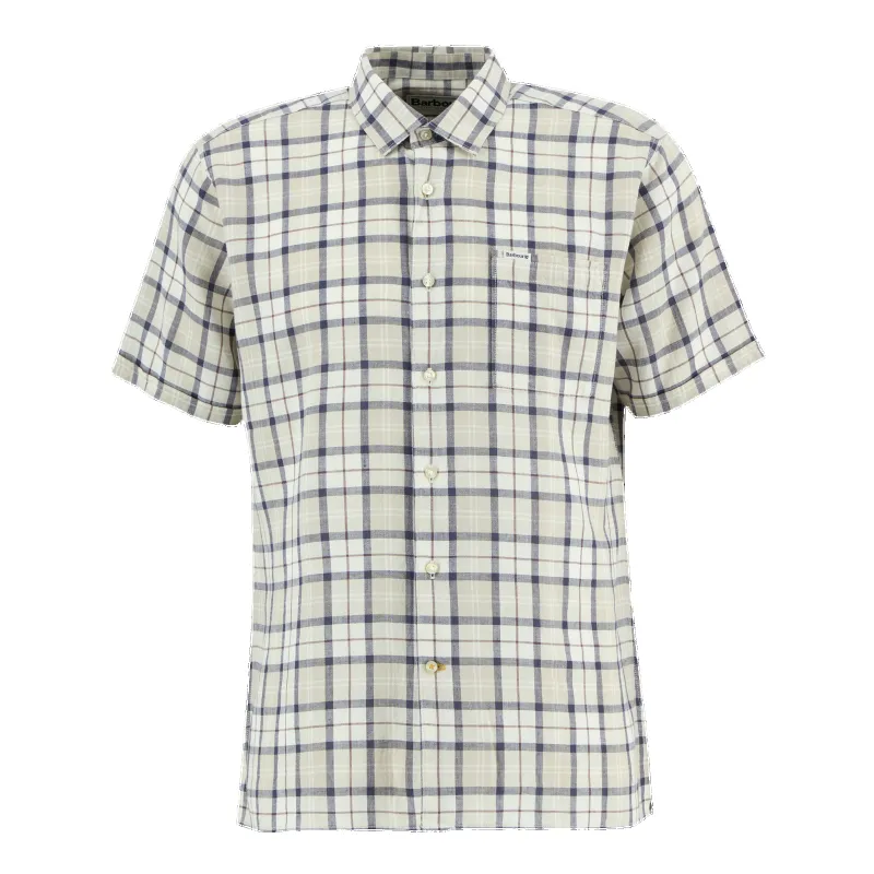 Barbour Midfield Tartan Summer Fit Shirt sold by Coes