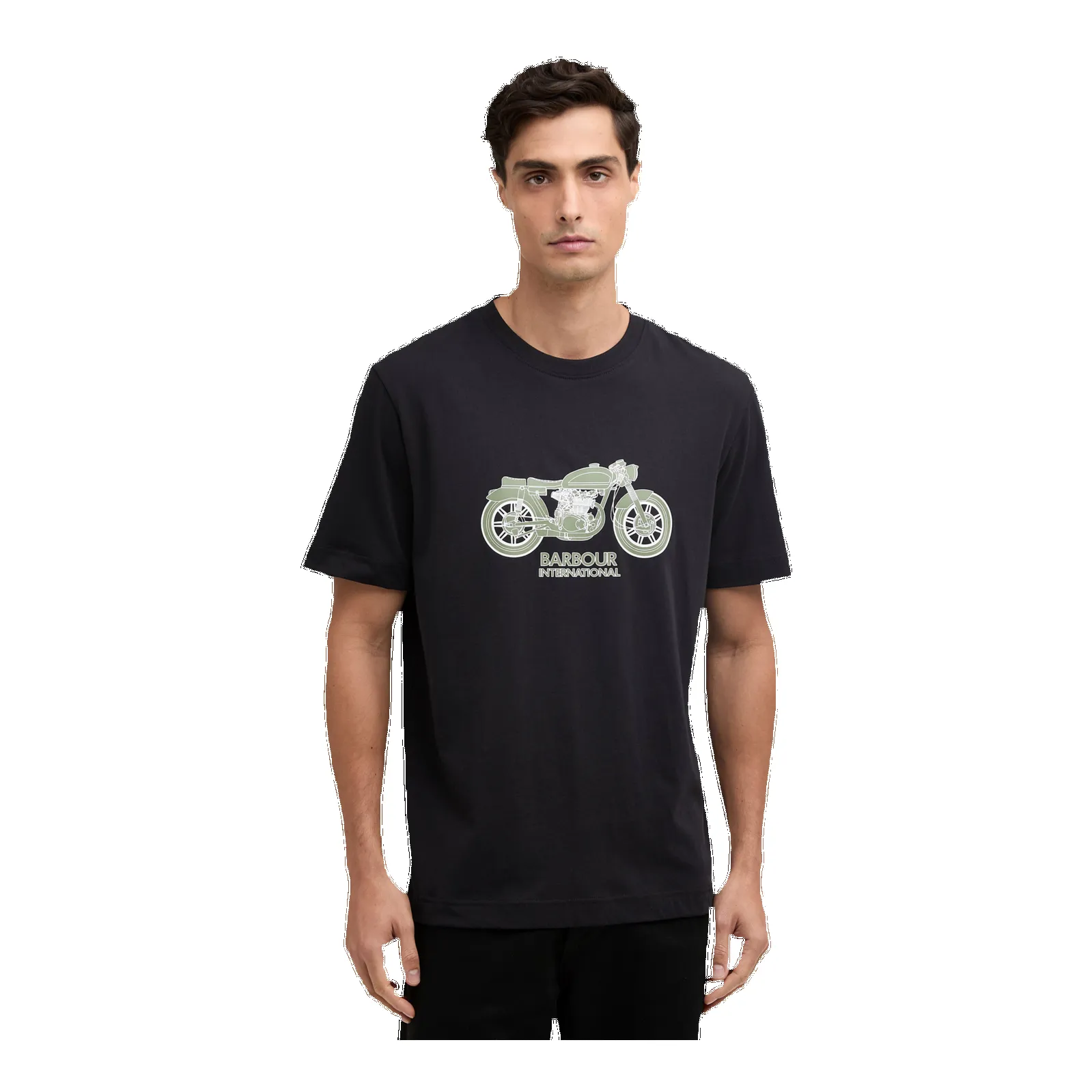 Barbour International Piston Graphic T-shirt sold by Coes product image thumbnail 2