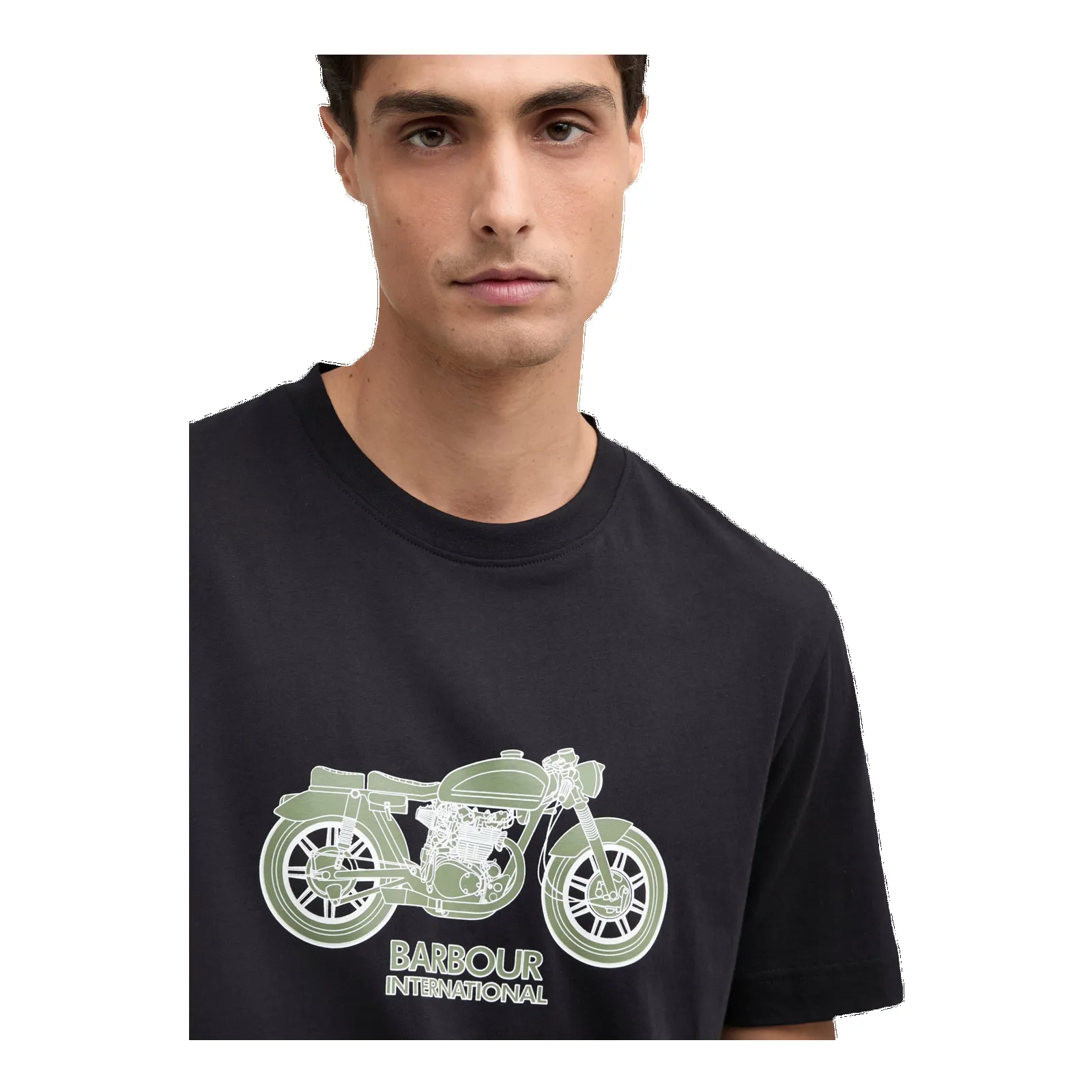 Barbour International Piston Graphic T-shirt sold by Coes product image thumbnail 4