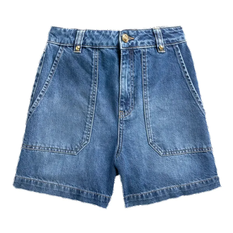 Holland Cooper Utility Denim Shorts made by Holland Cooper