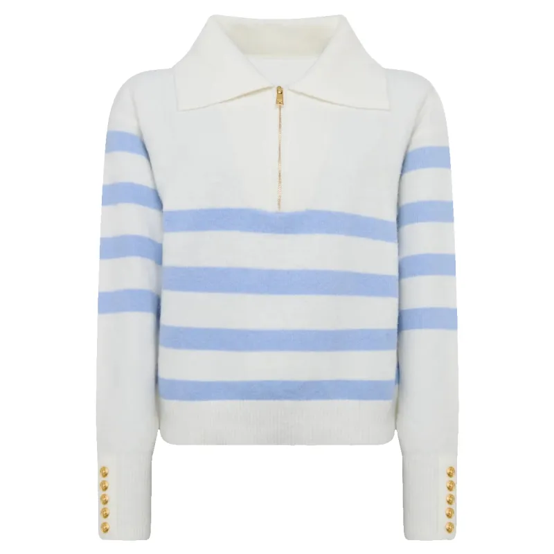 Holland Cooper Lydia Quarter Zip Knit made by Holland Cooper