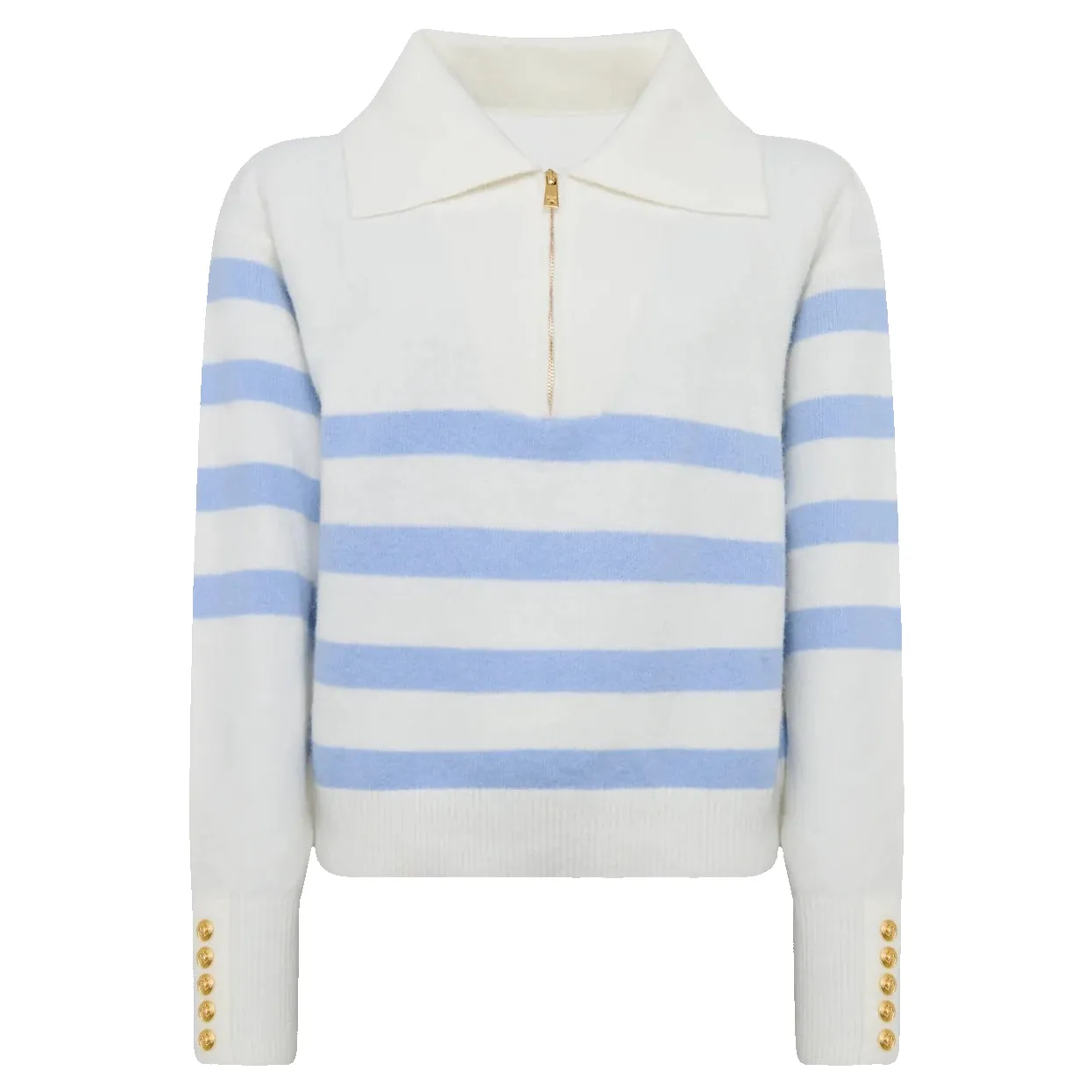 Holland Cooper Lydia Quarter Zip Knit sold by Coes
