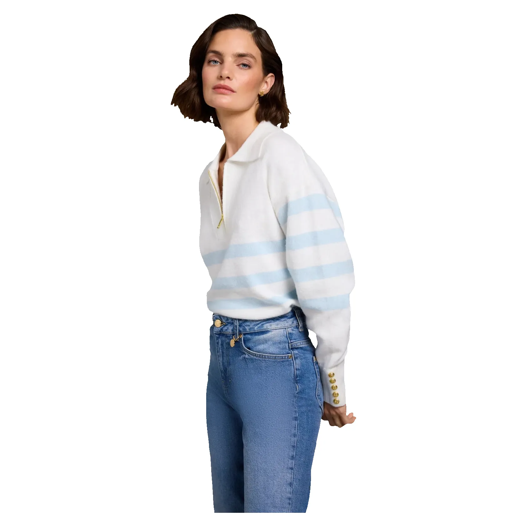 Holland Cooper Lydia Quarter Zip Knit sold by Coes product image thumbnail 5