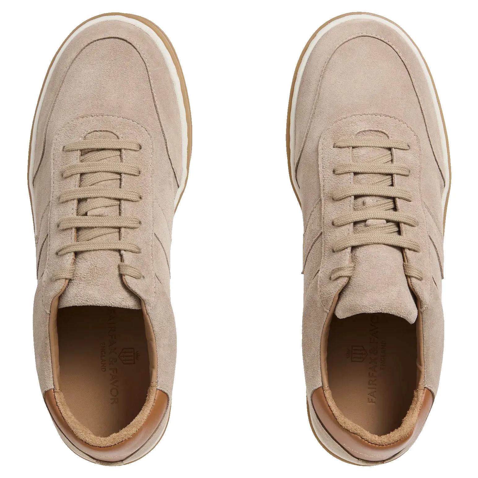 Fairfax & Favor Kendrick Suede Trainers sold by Coes product image thumbnail 5