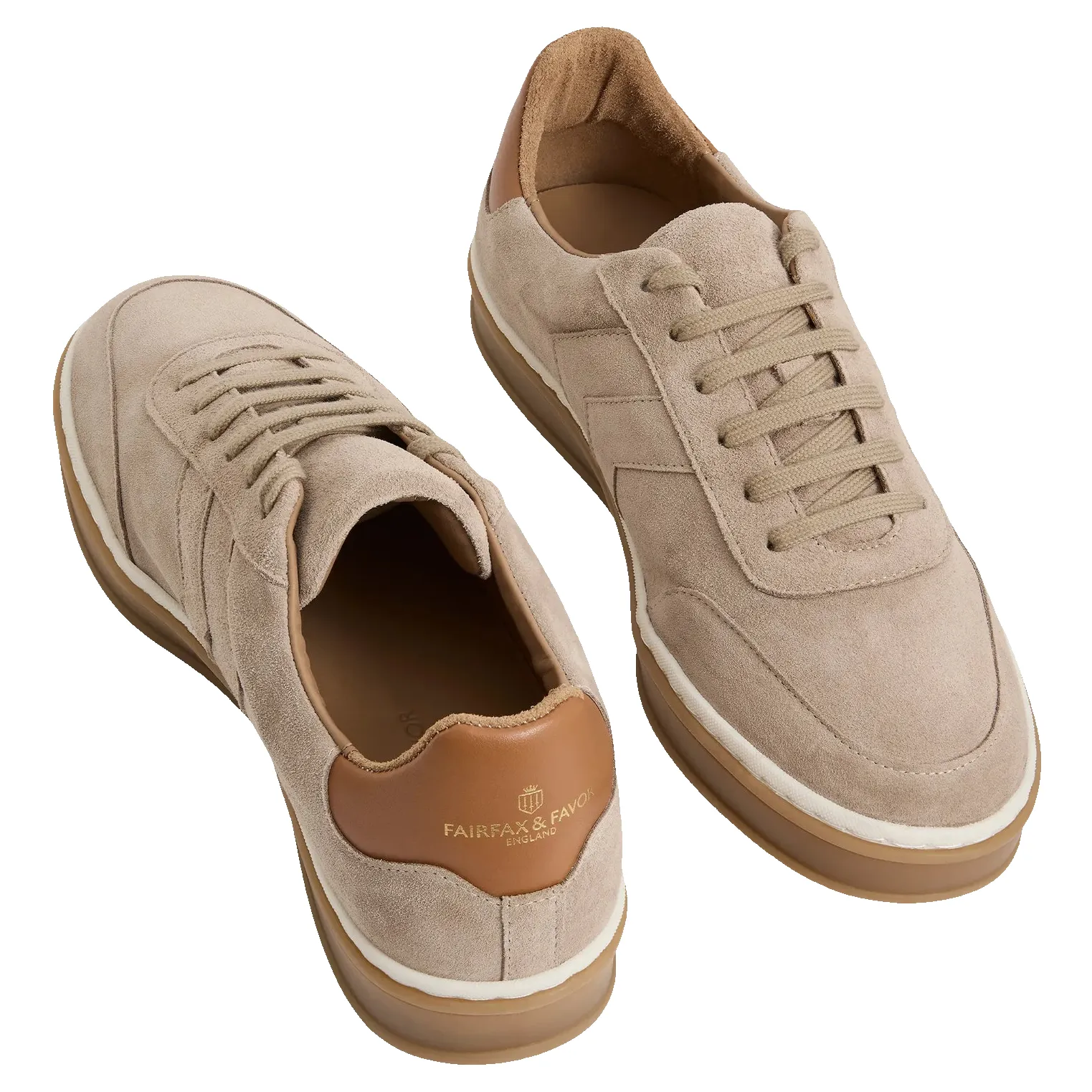 Fairfax & Favor Kendrick Suede Trainers sold by Coes product image thumbnail 3