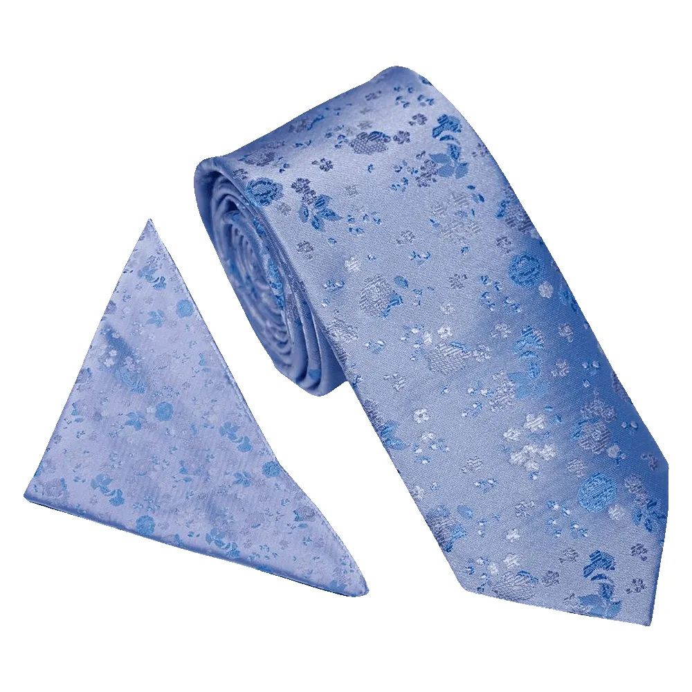 William Turner Occasion Woven Floral Tie and Pocket Square Set sold by Coes