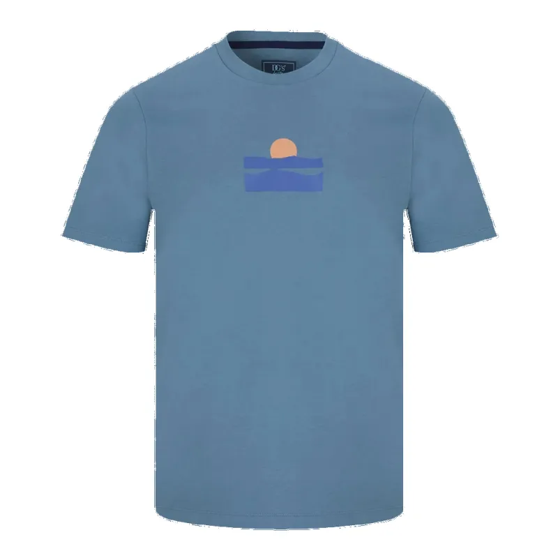 DG's Drifter Horizon Print T-shirt made by Coes