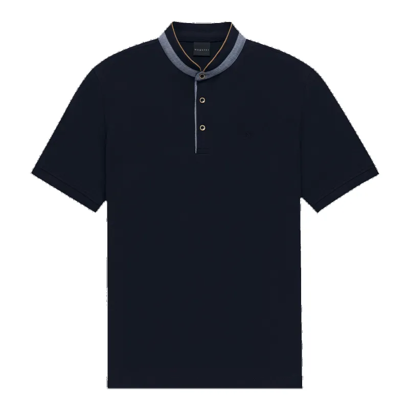 Bugatti Collarless Polo Shirt made by Bugatti