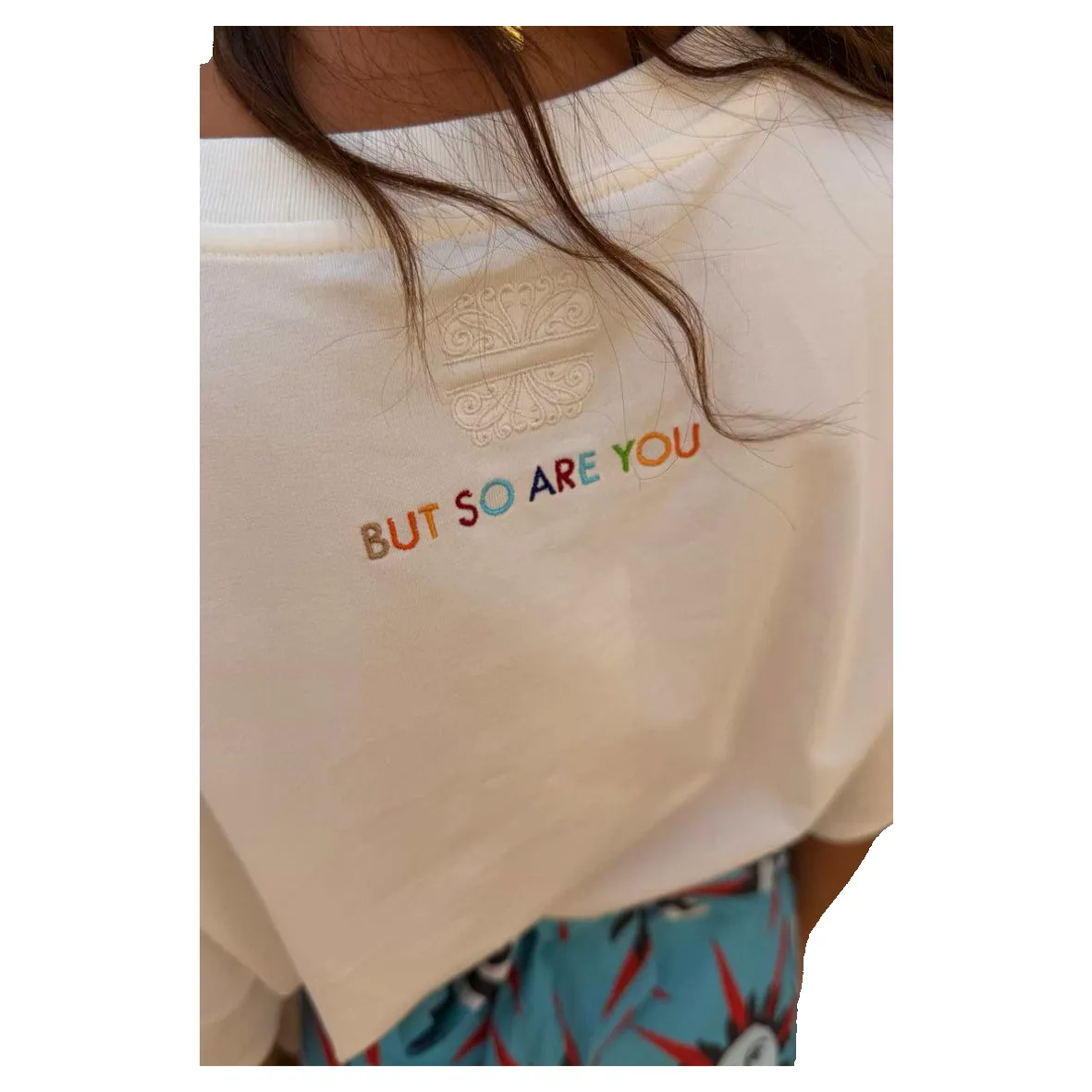 Never Fully Dressed Life Is Tough Embroidered T-shirt sold by Coes product image thumbnail 2