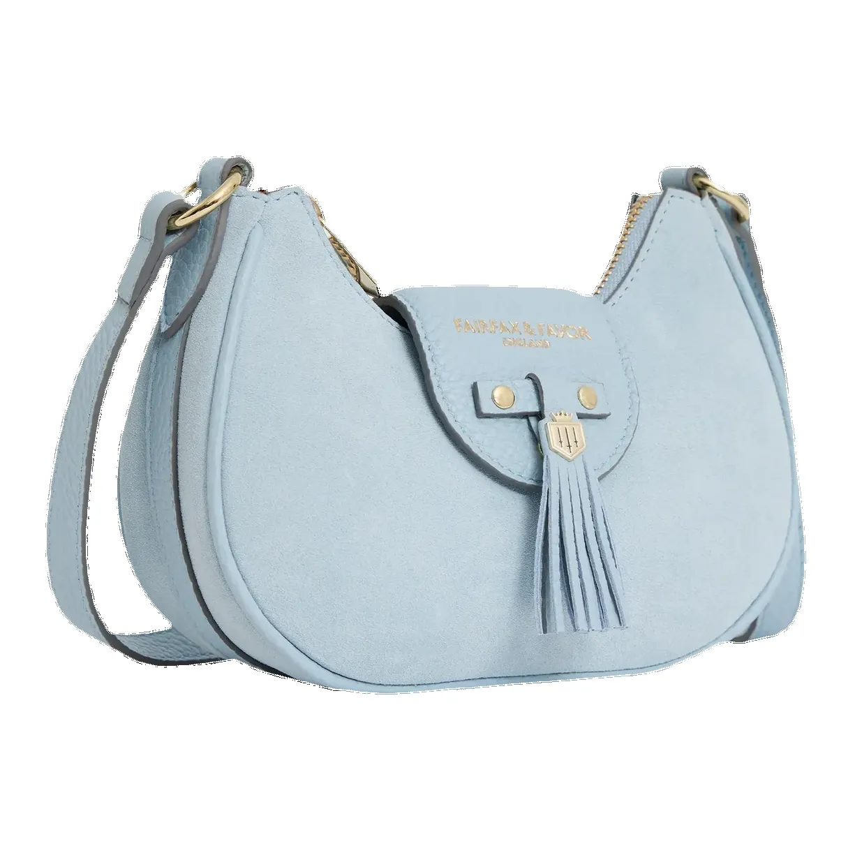 Fairfax & Favor Micro Windsor Suede Cross Body Bag sold by Coes product image thumbnail 2
