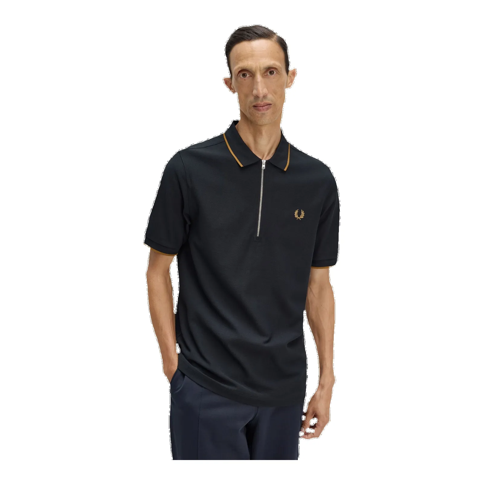 Fred Perry Crepe Pique Polo Shirt sold by Coes product image thumbnail 4