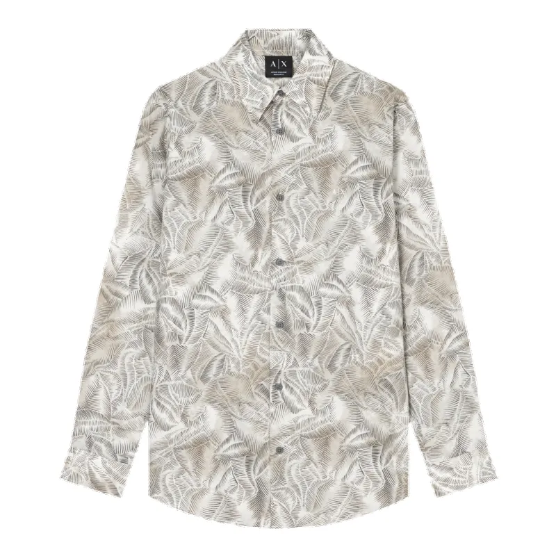 Armani Exchange Long Sleeve Printed Shirt made by Armani Exchange