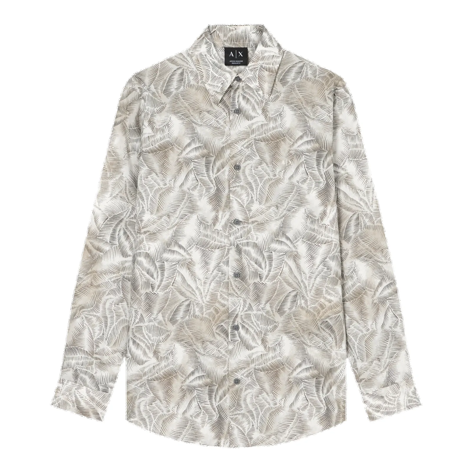 Armani Exchange Long Sleeve Printed Shirt sold by Coes