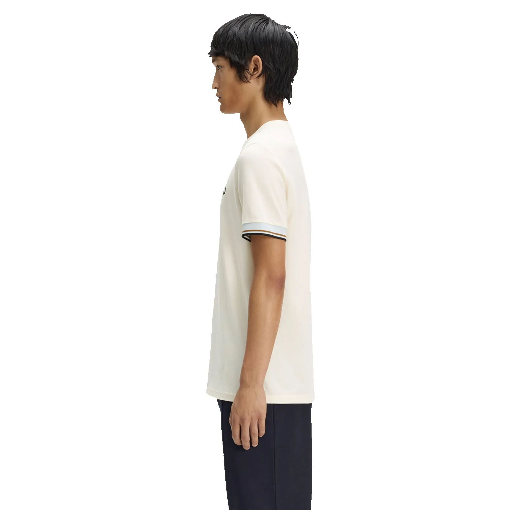 Fred Perry Twin Tipped Cuffed T-shirt sold by Coes product image thumbnail 3