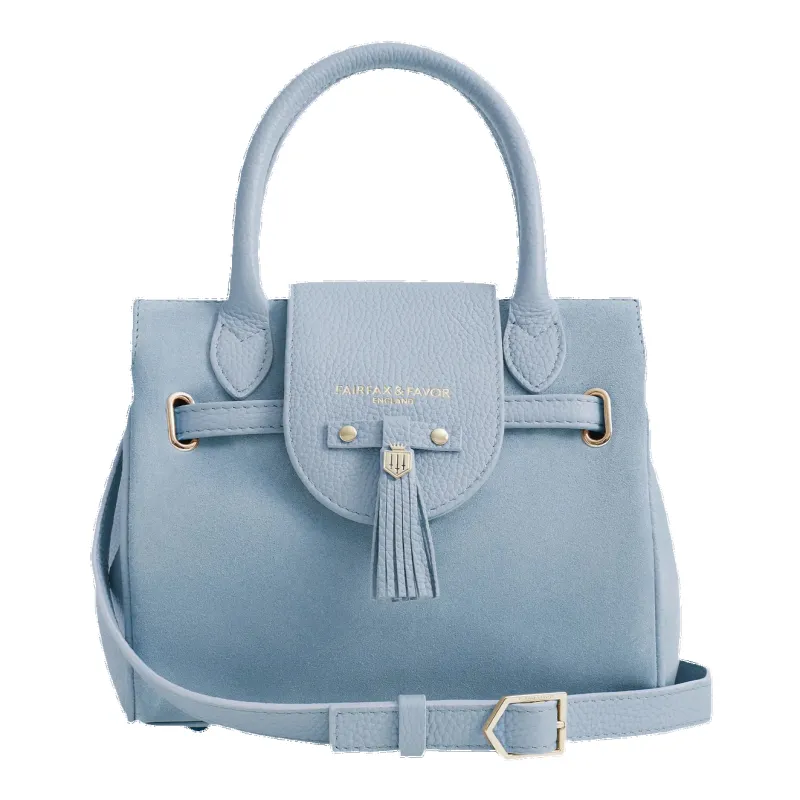 Fairfax & Favor Mini Windsor Handbag Suede made by Fairfax & Favor