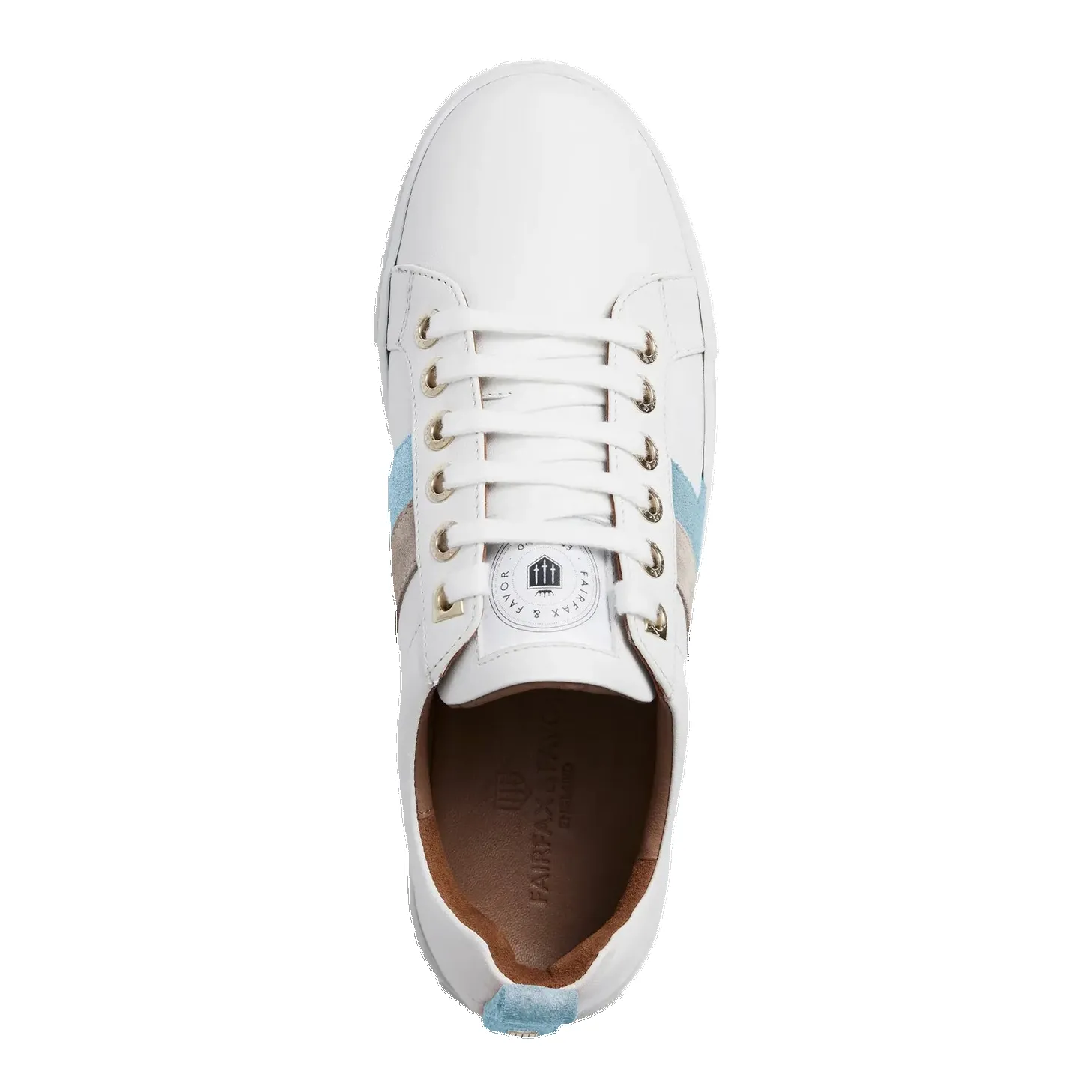 Fairfax & Favor Alexandra Leather Trainers sold by Coes product image thumbnail 2