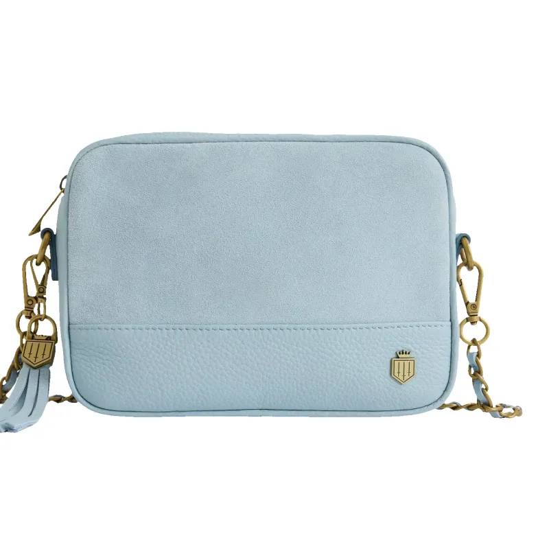 Fairfax & Favor Finsbury Cross Body Bag Suede made by Coes