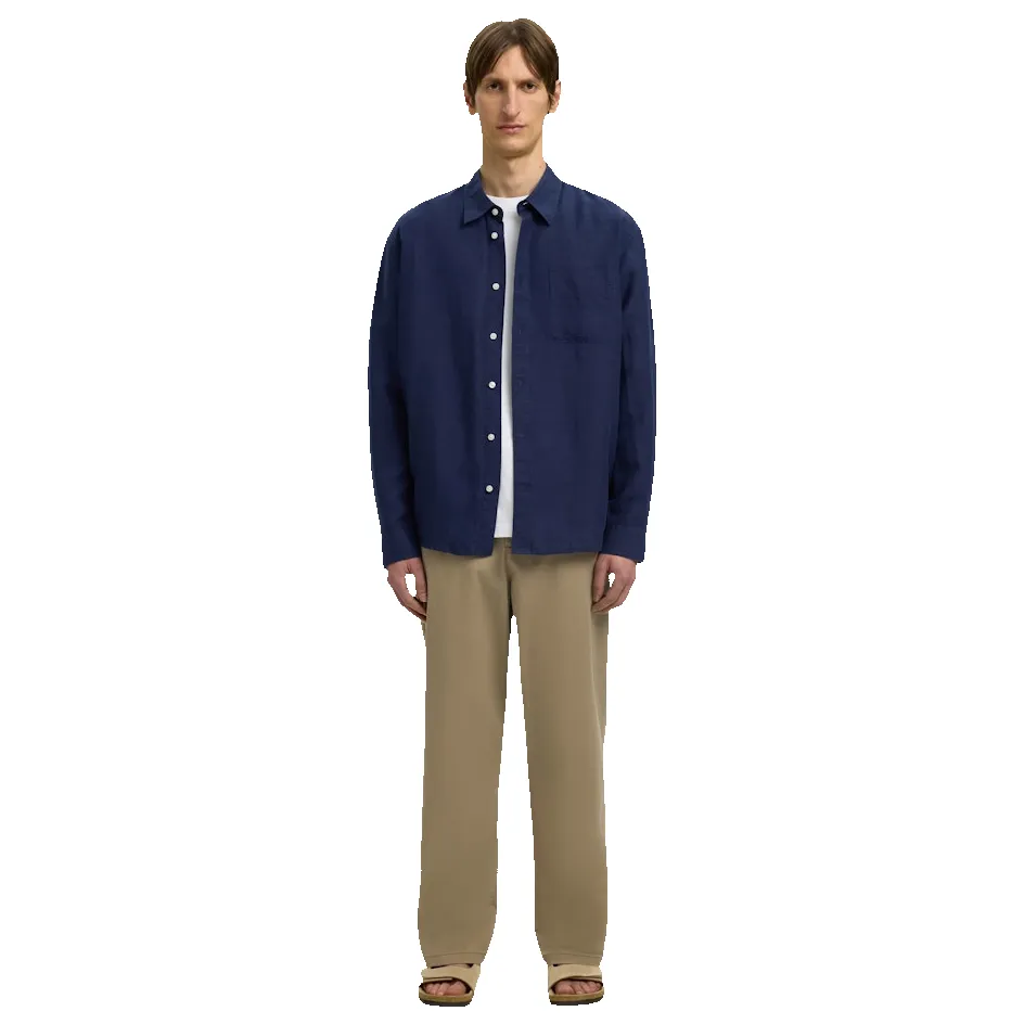 Selected Lyle Hemp Blend Long Sleeve Shirt sold by Coes product image thumbnail 2