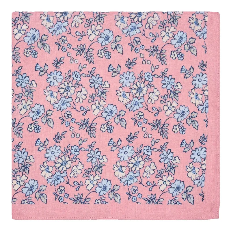 Golding Vintage Floral Pocket Square made by Coes