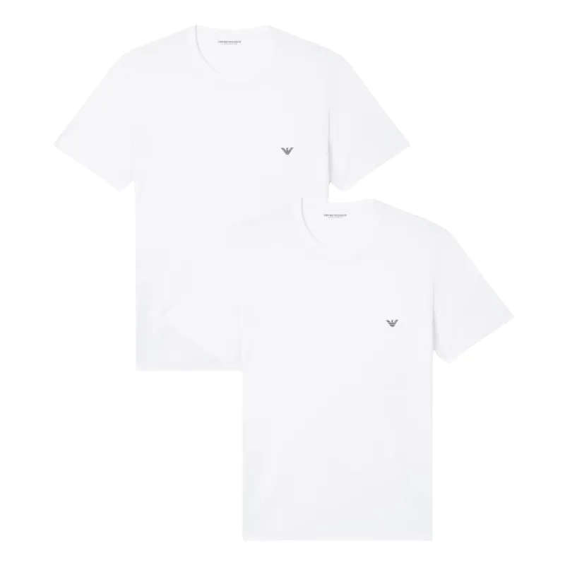 Emporio Armani 2 Pack Crew Neck T-shirt made by Emporio Armani