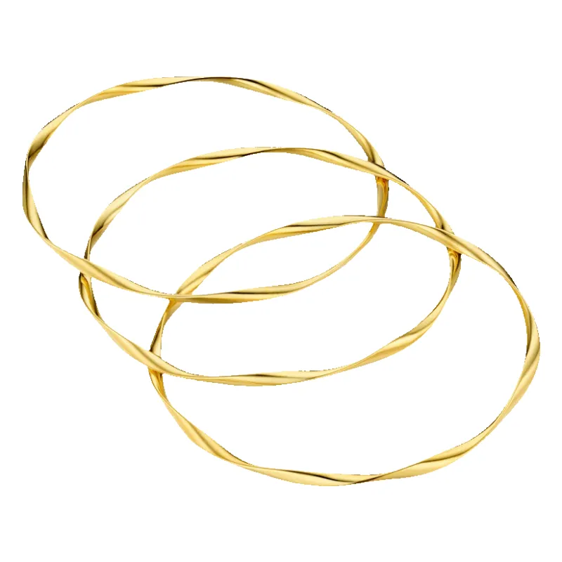 Ribbon Interlocking Bangles made by Coes