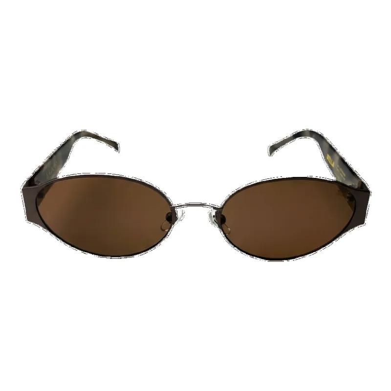 A.Kjaerbede Bella Matte Brown Sunglasses made by A.kjaerbede