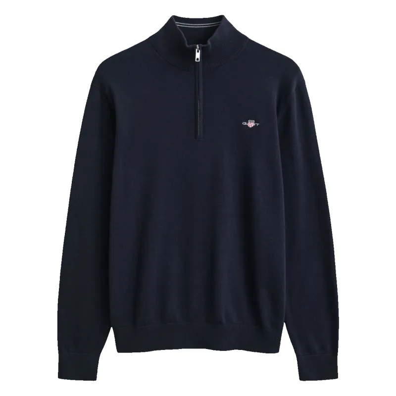 GANT Classic Cotton Half Zip Sweater made by Gant