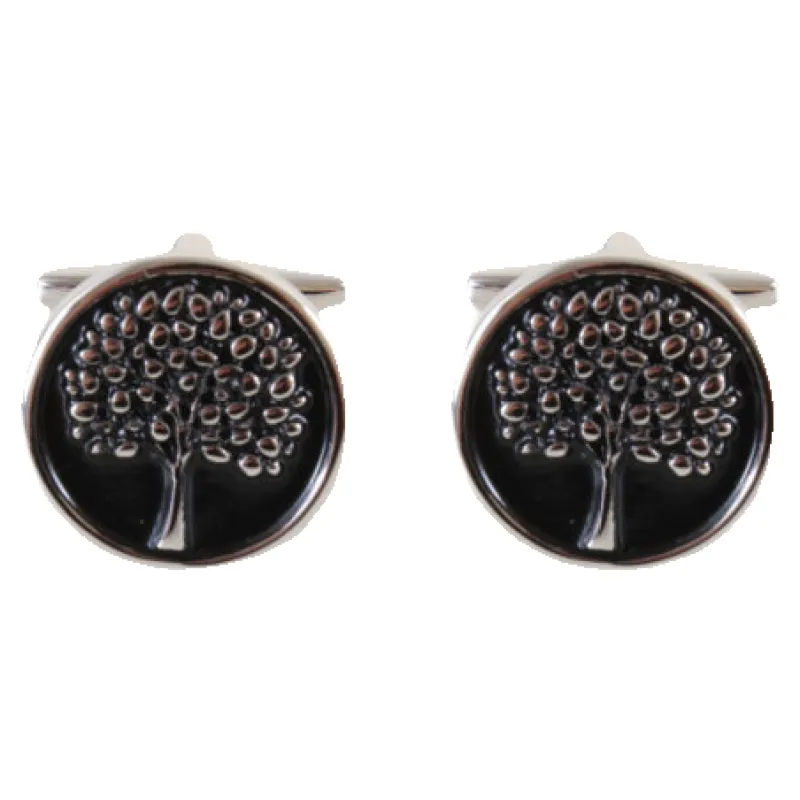 Dalaco Tree Cufflinks made by Coes
