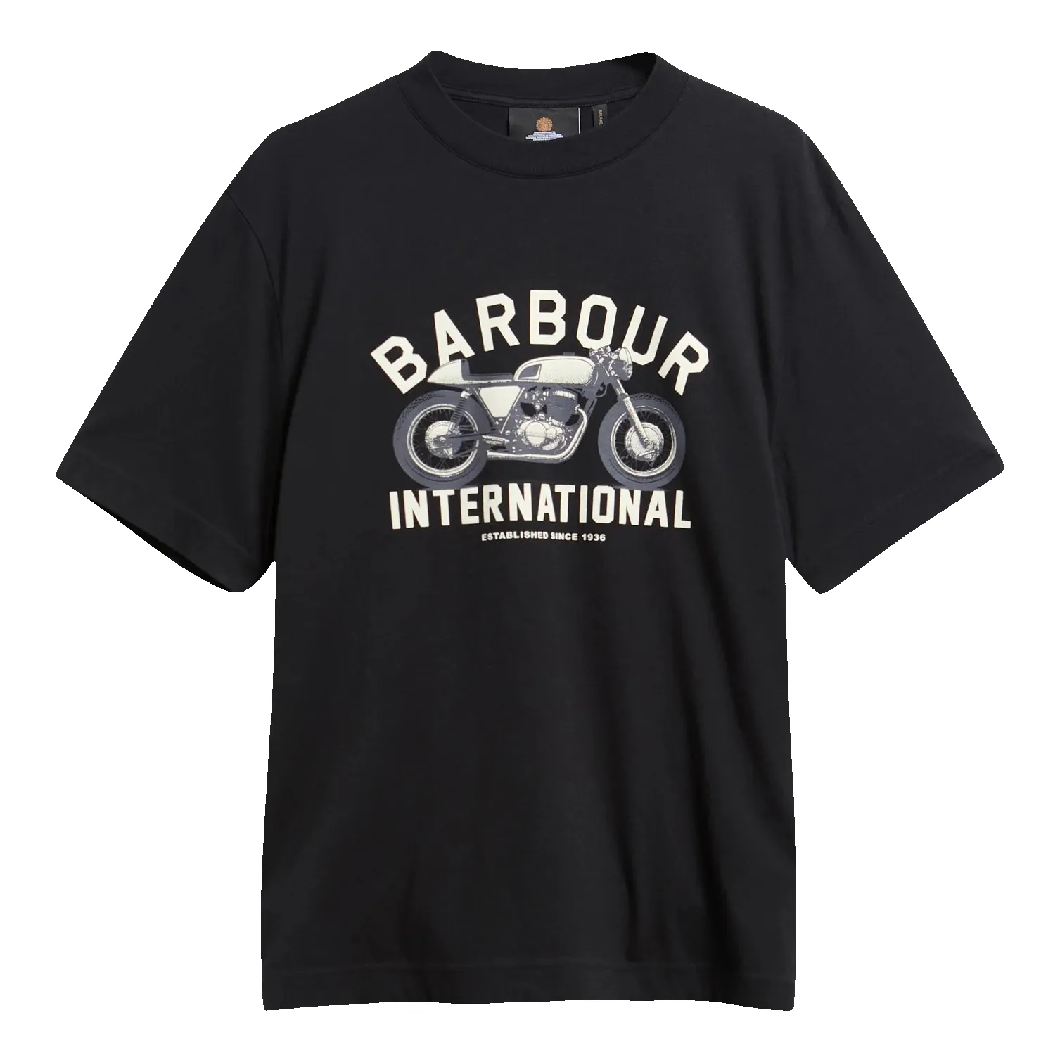 Barbour International Eric Graphic T-shirt sold by Coes