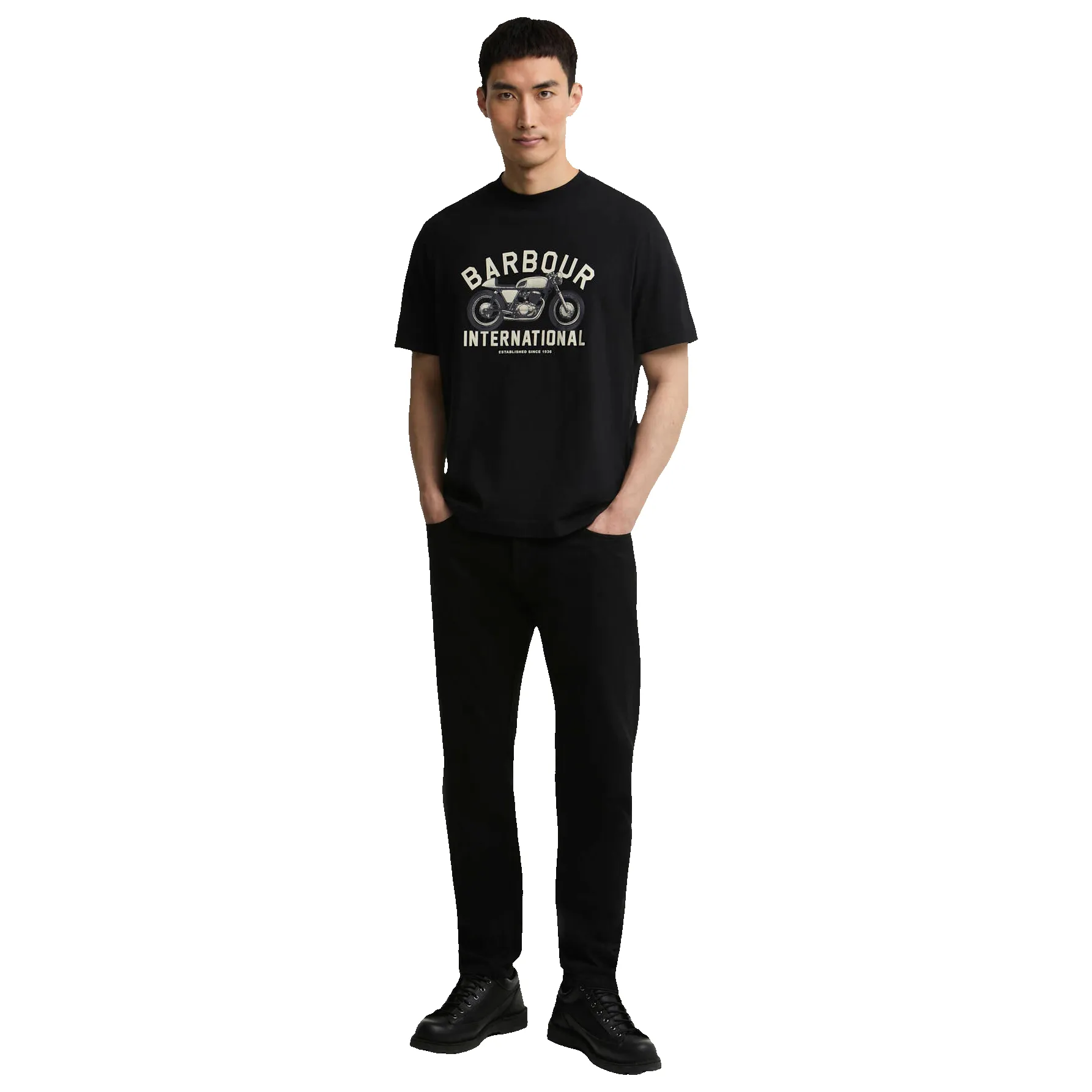 Barbour International Eric Graphic T-shirt sold by Coes product image thumbnail 3