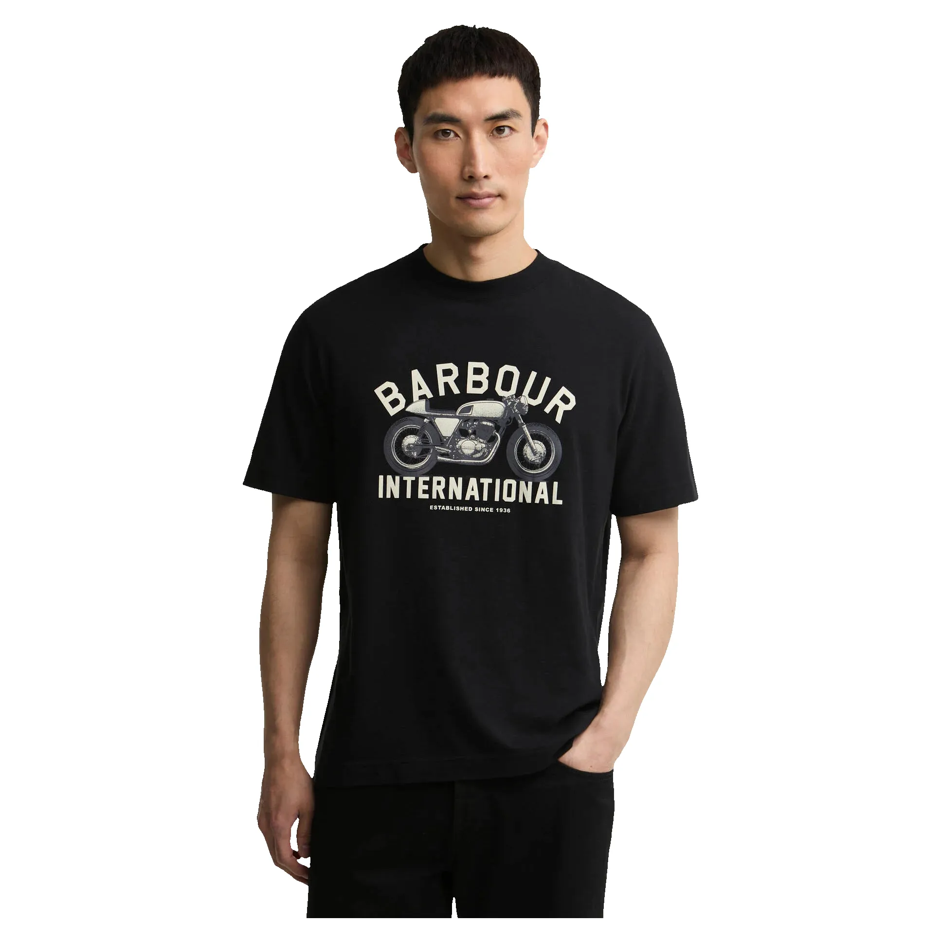 Barbour International Eric Graphic T-shirt sold by Coes product image thumbnail 2