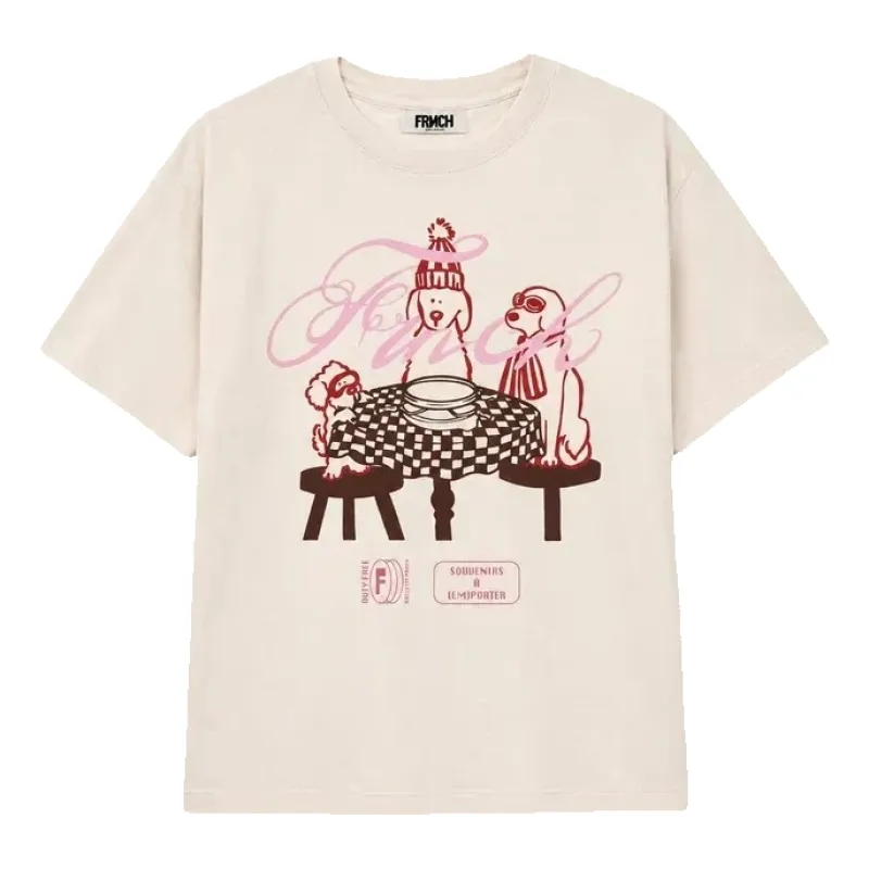 FRNCH Dog Tee made by FRNCH