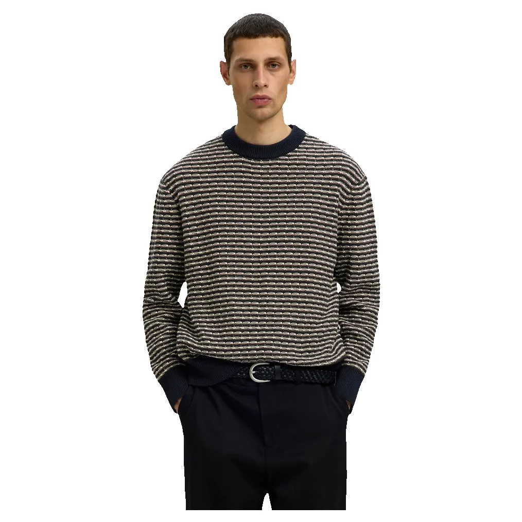 Selected Darrell Long Sleeve Structure Crew Neck sold by Coes product image thumbnail 3