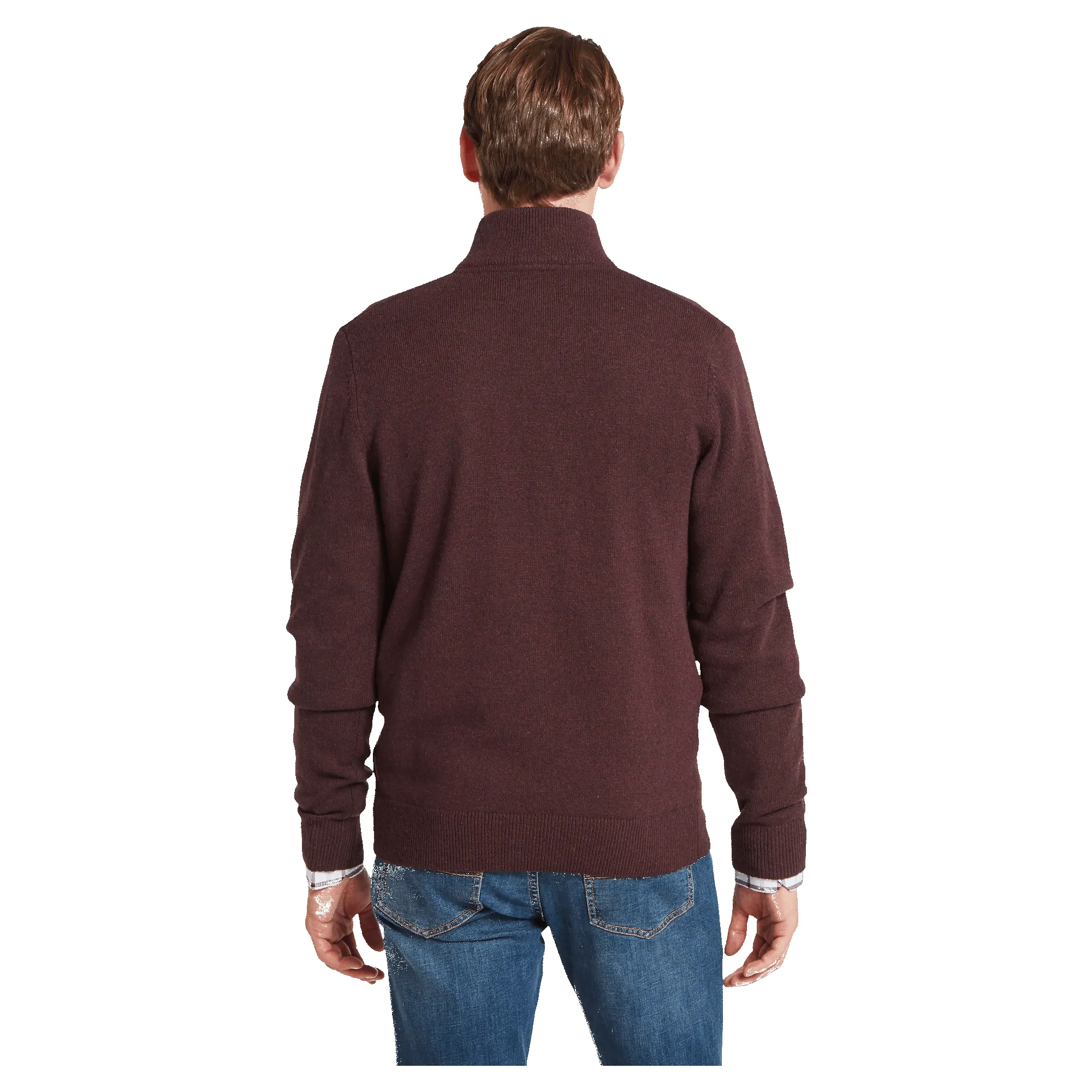 Schoffel Lewis Lambswool 1/4 Zip Jumper sold by Coes product image thumbnail 3