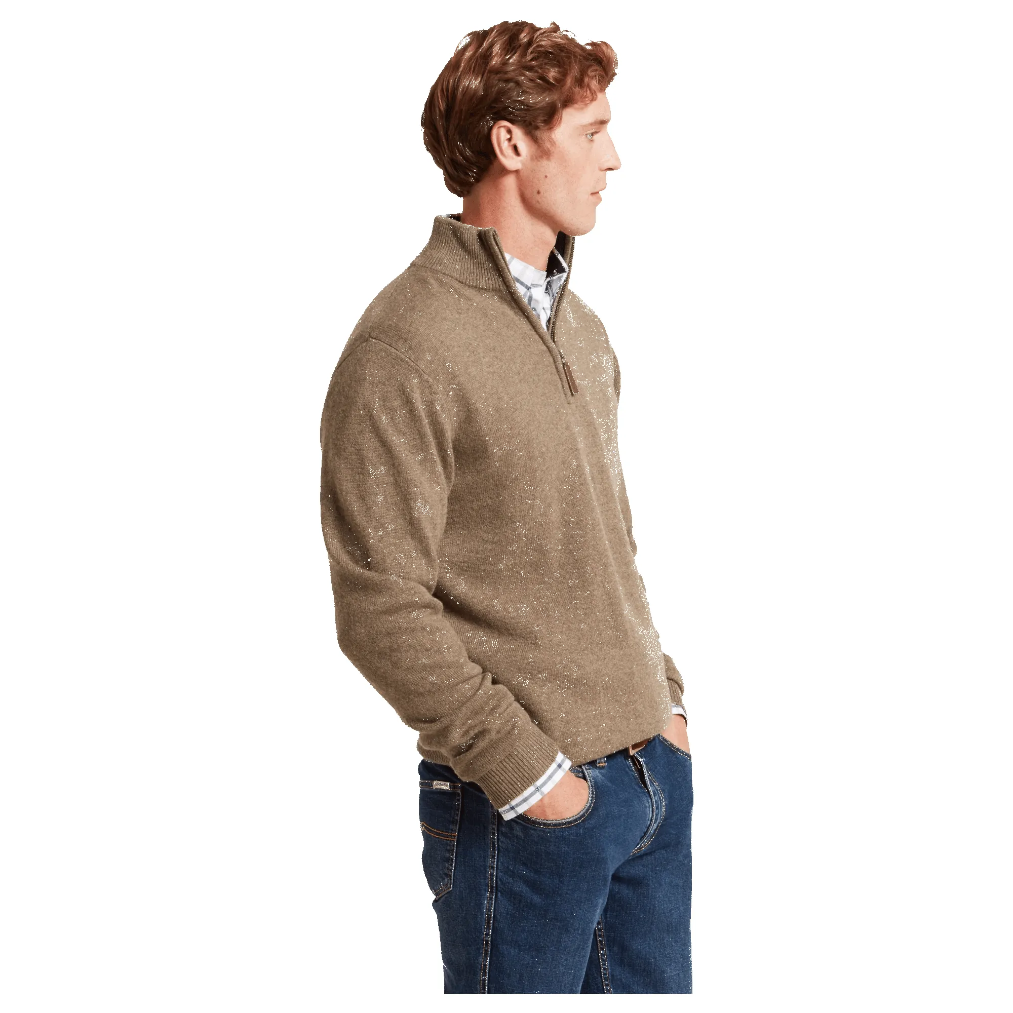 Schoffel Lewis Lambswool 1/4 Zip Jumper sold by Coes product image thumbnail 5
