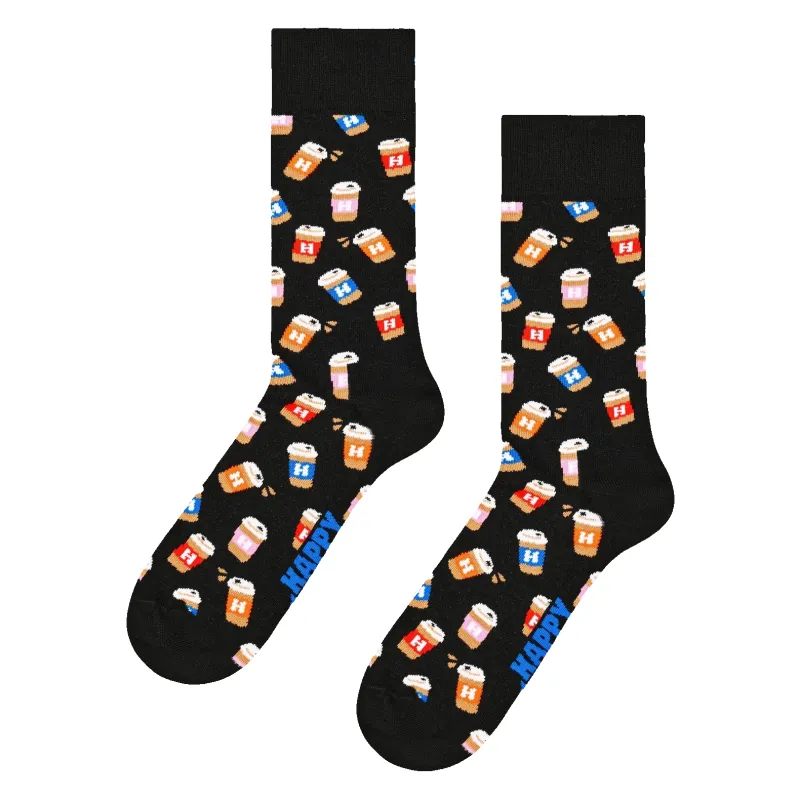 Happy Socks Take Away Latte Socks made by Happy Socks