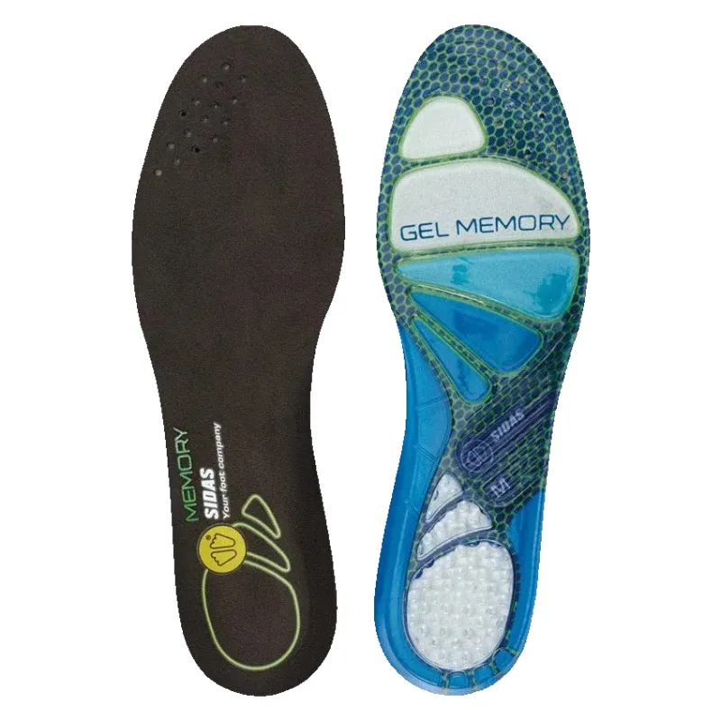 Sidas World Cushioning Gel - Memory Insoles made by Coes