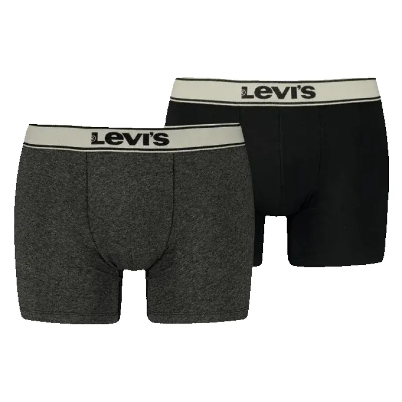 Levi's Vintage Heather Boxer Brief 2 Pack made by Levi's