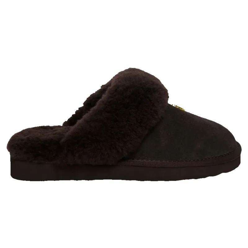 Holland Cooper Classic Shearling Slippers made by Holland Cooper