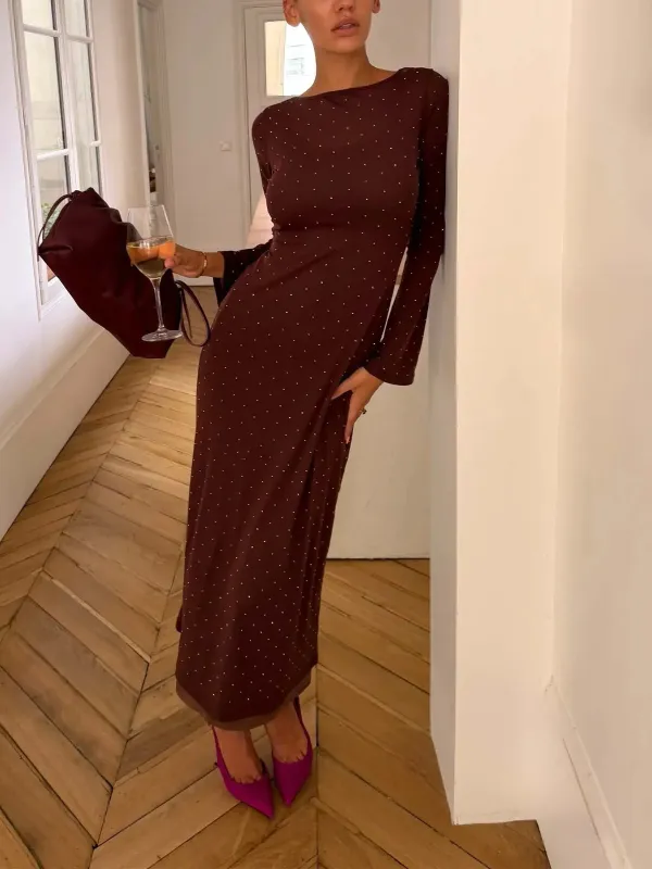 Never Fully Dressed Chocolate Icon Mesh Dress made by Never Fully Dressed