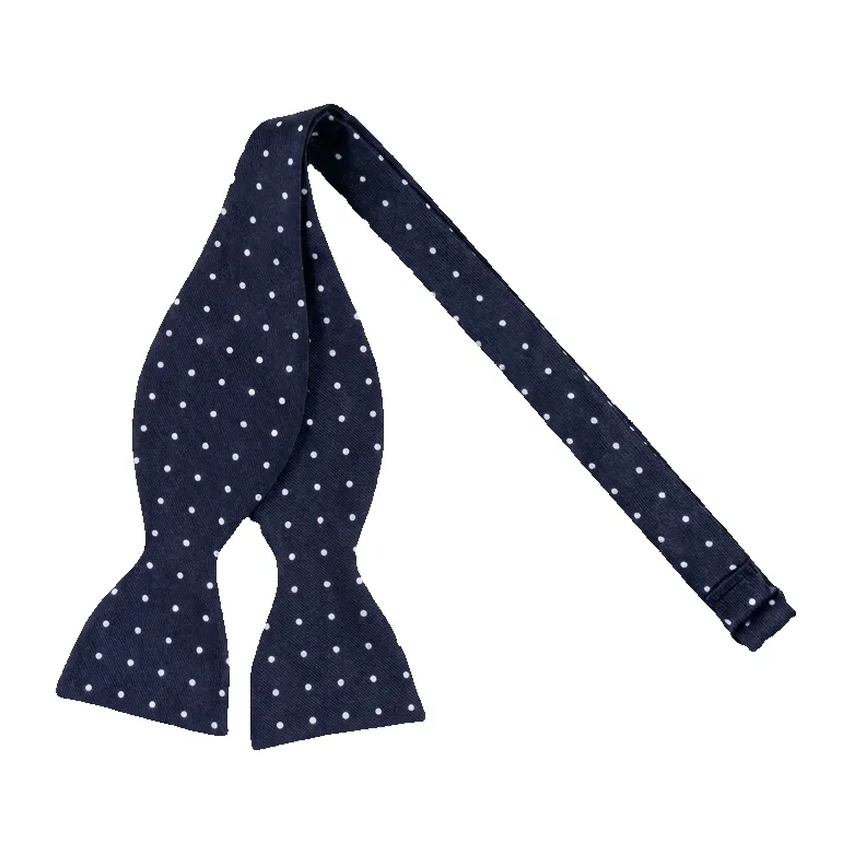Coes Occasion Silk Self Tie Dot Bow Tie sold by Coes product image thumbnail 2